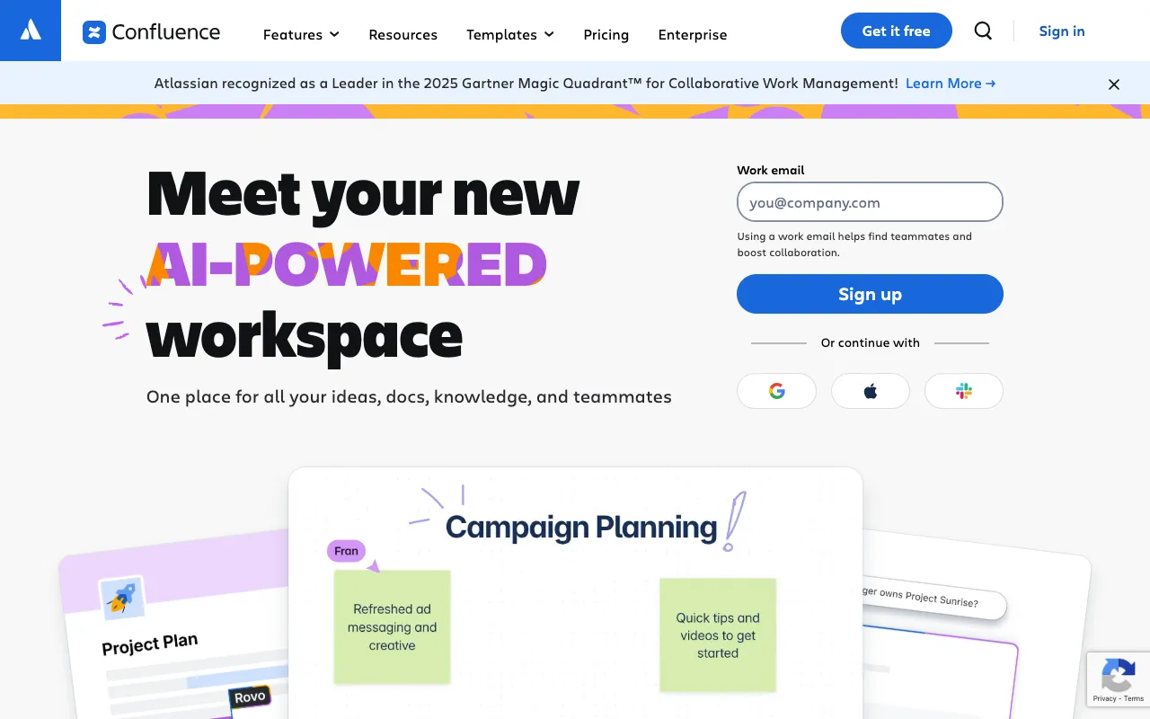 Confluence screenshot