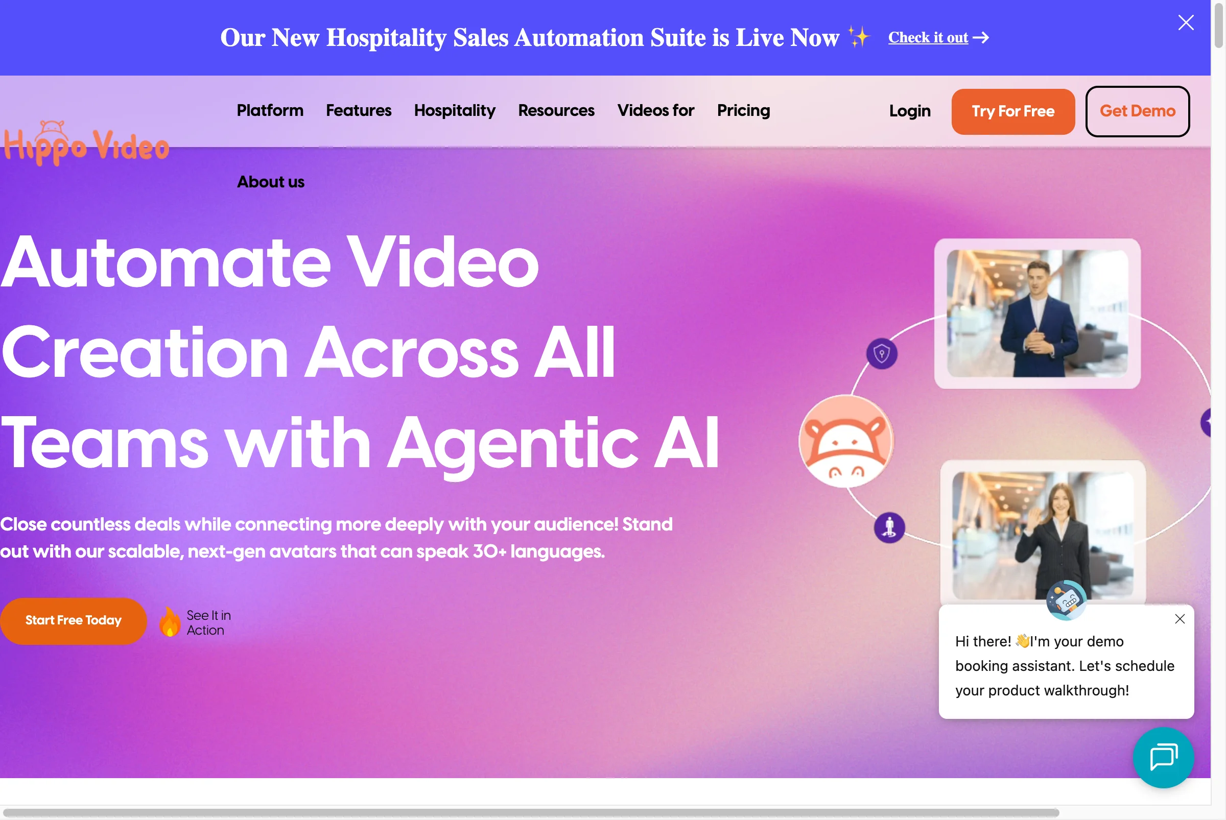 Hippo Video screenshot