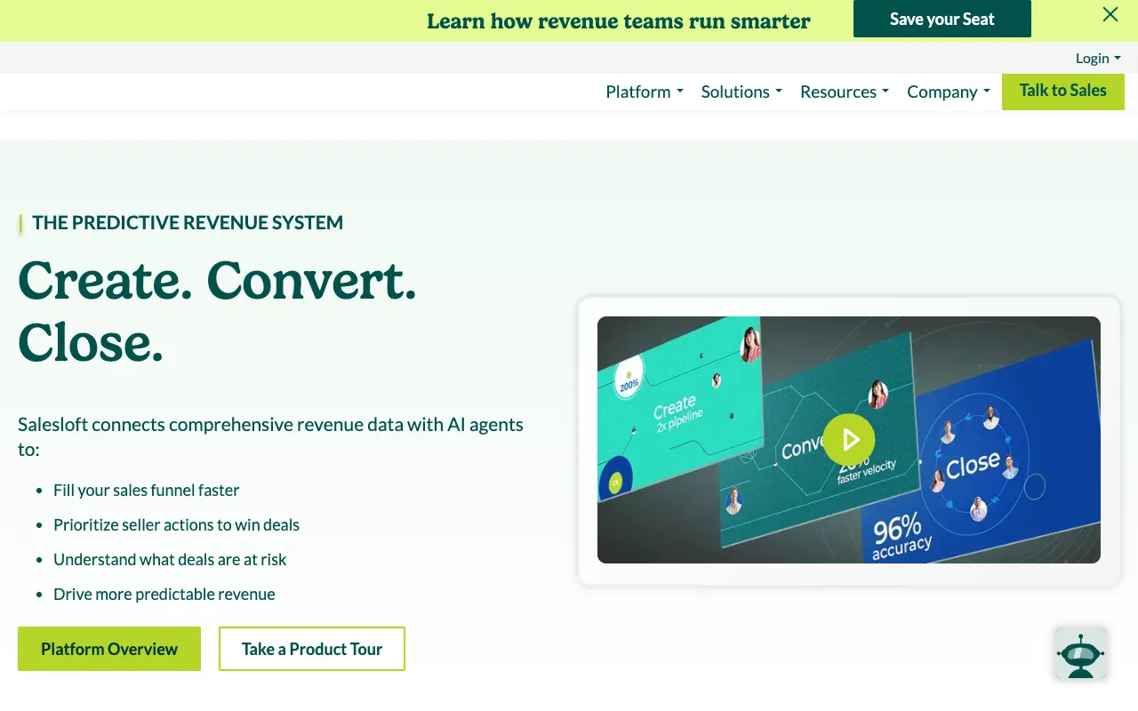 Salesloft screenshot