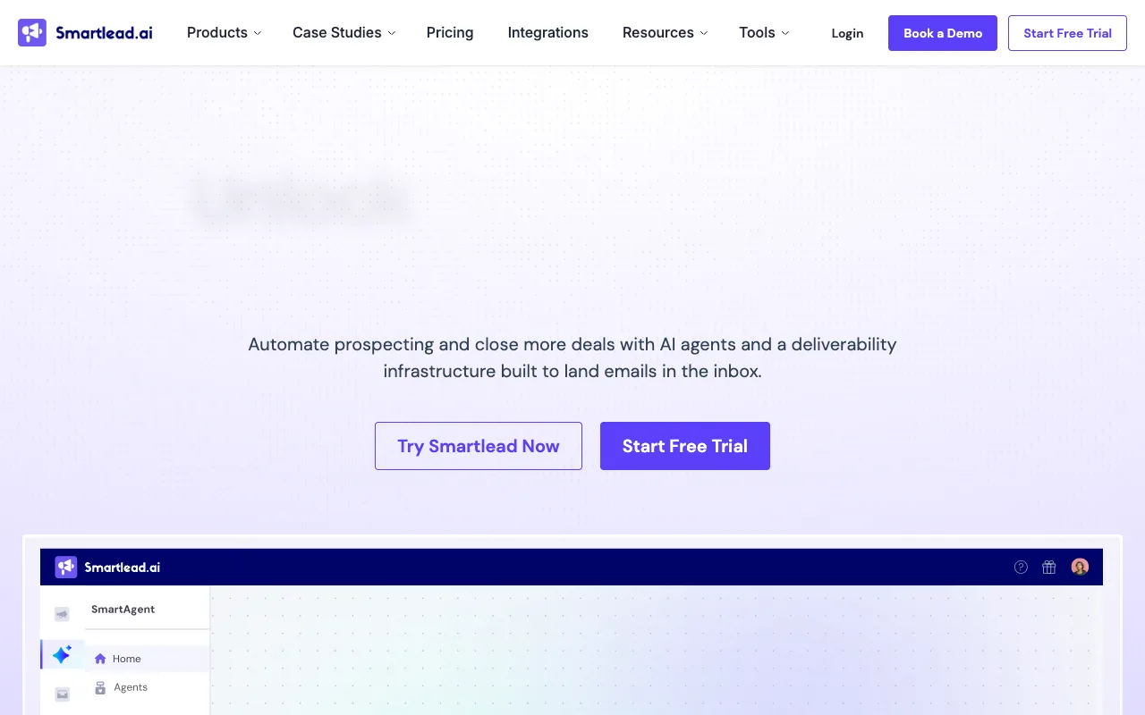 Smartlead screenshot