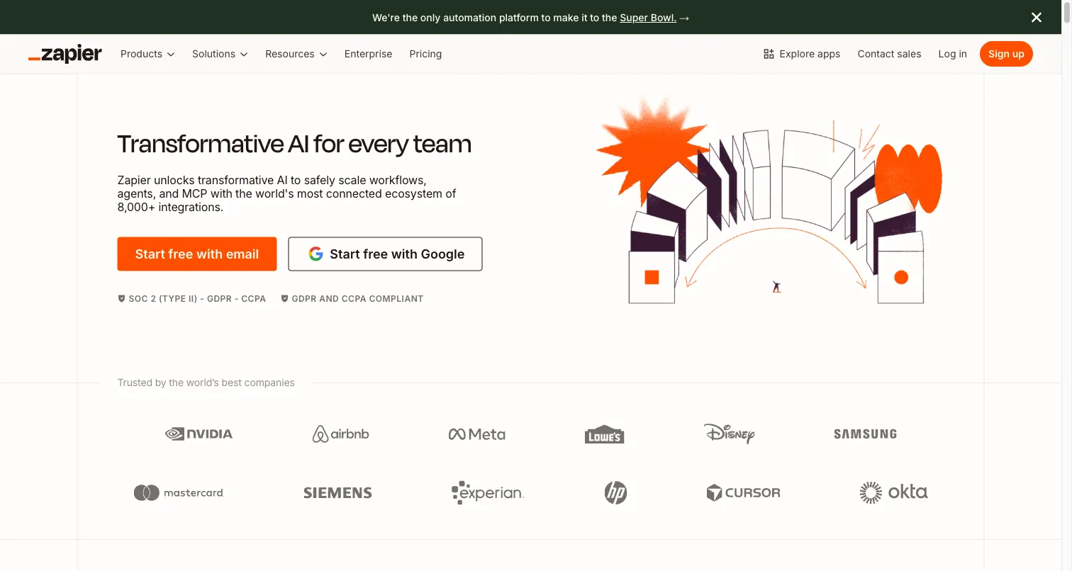 Zapier AI screenshot